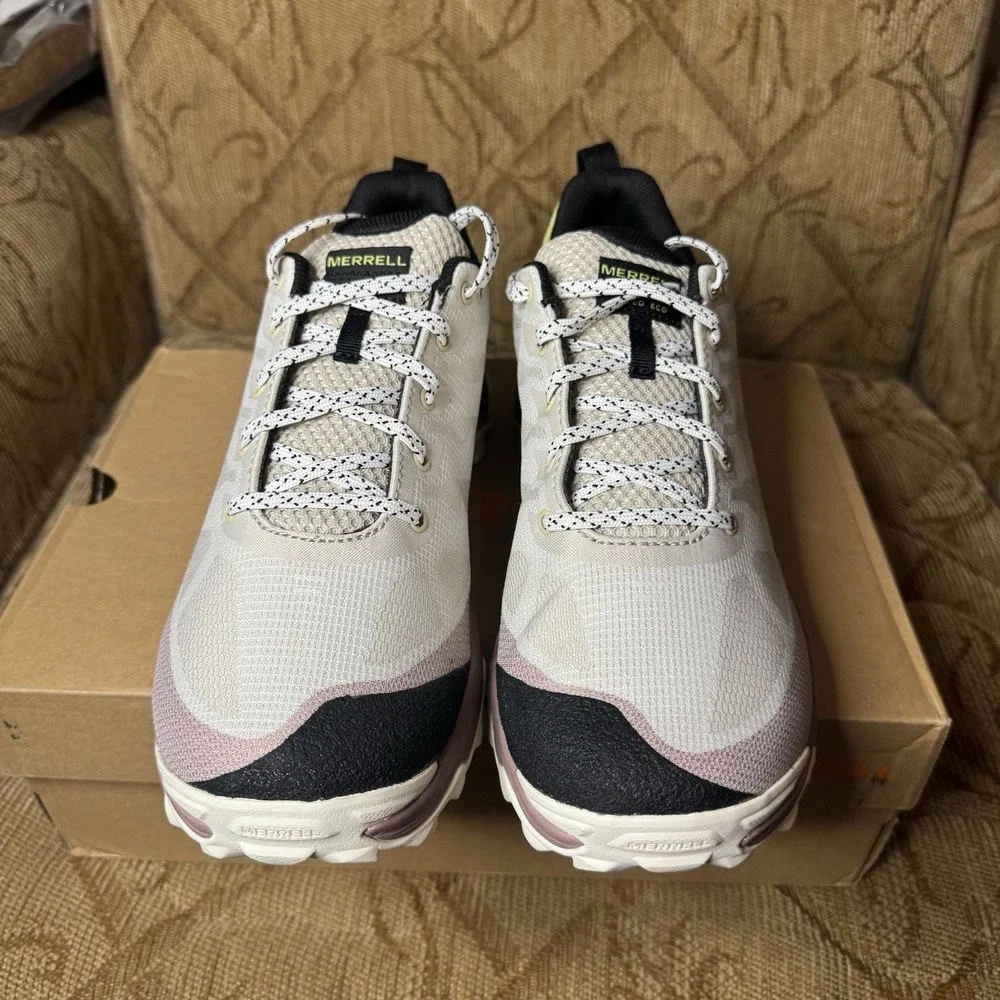 Merrell Speed Eco‎ Waterproof Hiking Shoe-Oyster Burlwood Color-Women's 11 Nice!